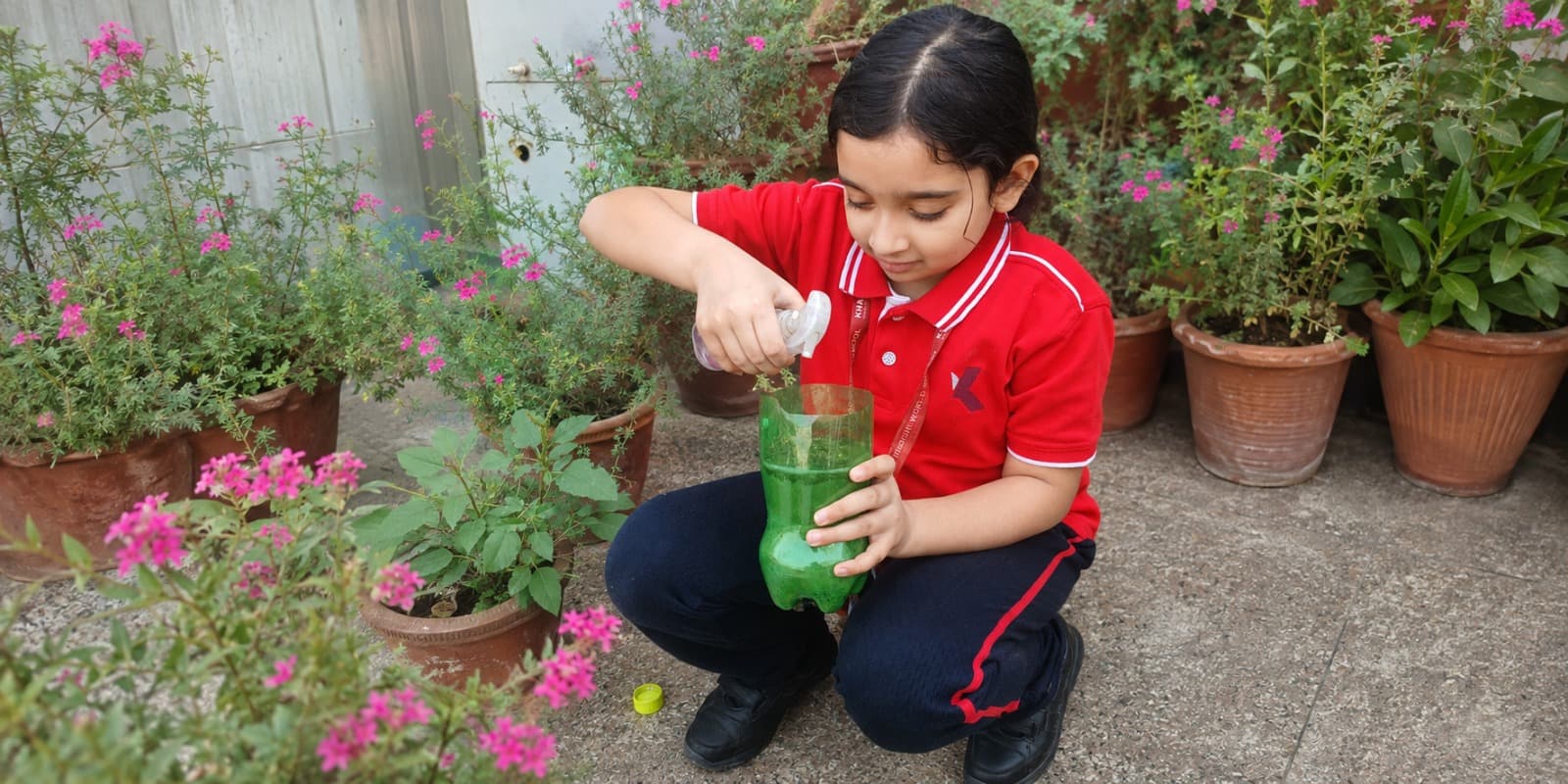 Learning sustainability through hands-on action.