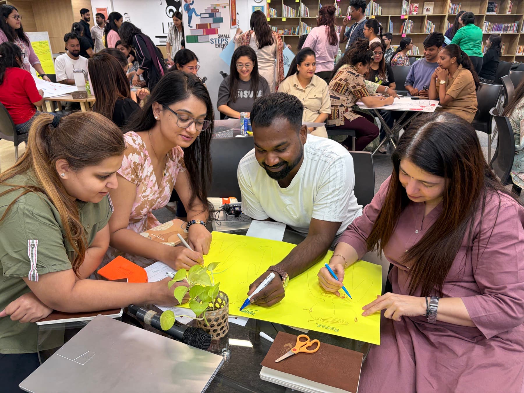 Deepening expertise through training sessions