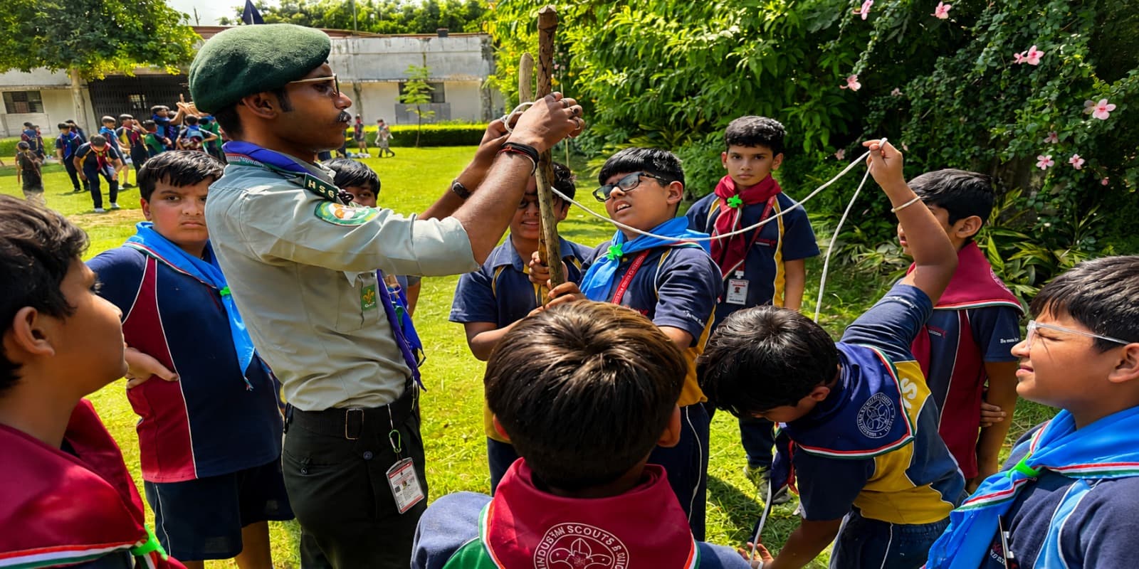 Building leadership through teamwork, resilience, and hands-on skills.