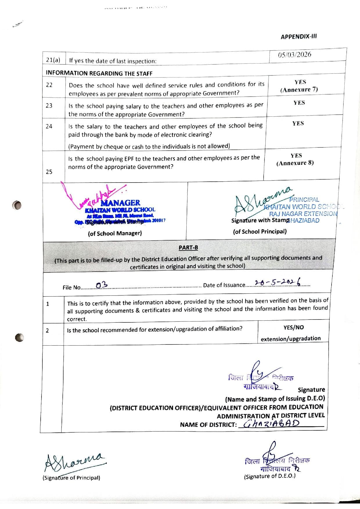 DEO Certificate — page 3 of 3
