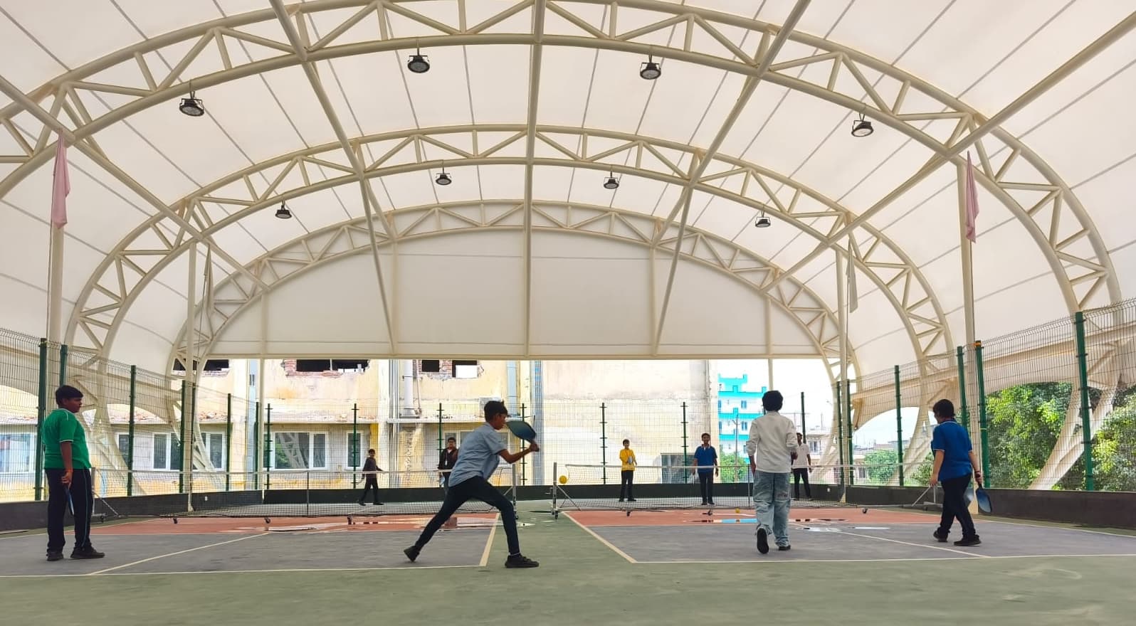 Building agility and game sense through Pickleball.