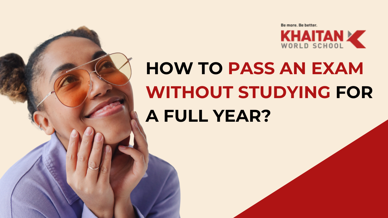 How to Pass an Exam Without Studying for a Full Year