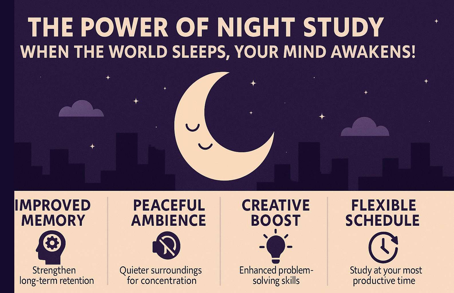 Is studying at night or early morning better?