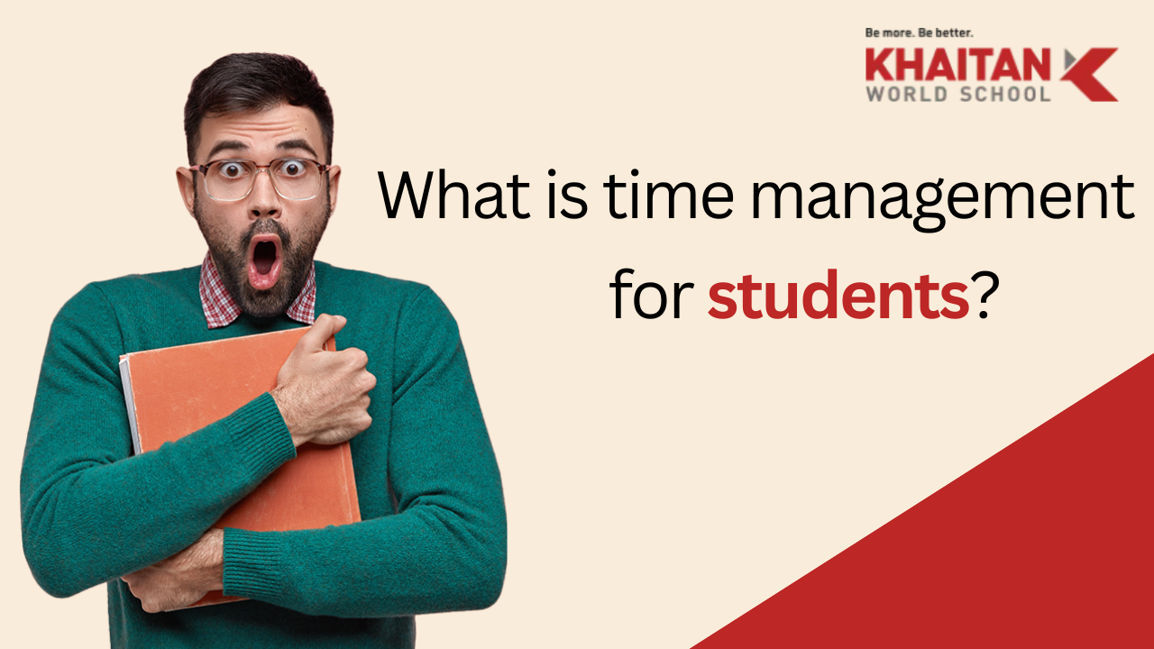What is time management for students?