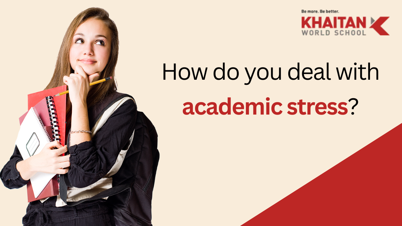 How do you deal with academic stress?